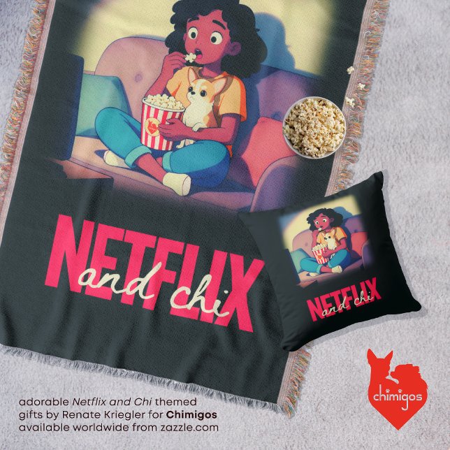 Chimigos Netflix and Chi Chihuahua Movie Night In Throw Blanket (Creator Uploaded)