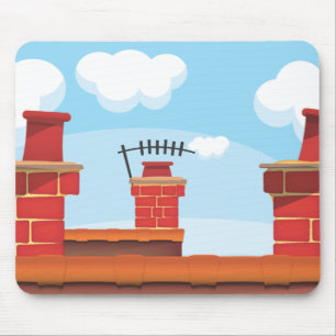Chimney Pots Mouse Pad