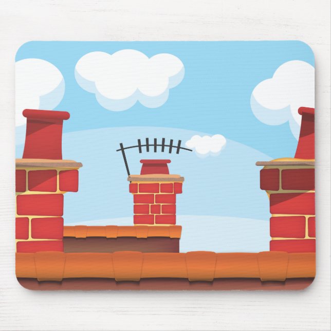 Chimney Pots Mouse Pad (Front)