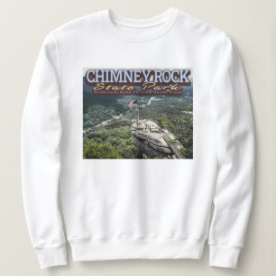 CHIMNEY ROCK - RUTHERFORD - NORTH CAROLINA US SWEATSHIRT