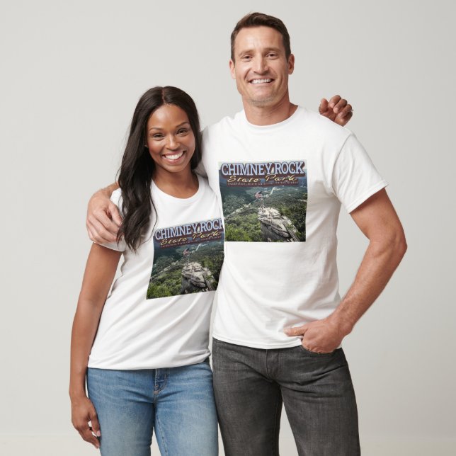 CHIMNEY ROCK - RUTHERFORD - NORTH CAROLINA US T-Shirt (Unisex)