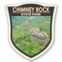 Chimney Rock State Park North Carolina Badge
