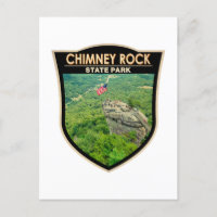 Chimney Rock State Park North Carolina Badge