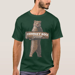 Chimney Rock State Park North Carolina Bear Vacati T-Shirt
