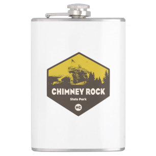 Chimney Rock State Park, North Carolina Hip Flask