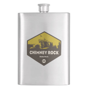 Chimney Rock State Park, North Carolina Hip Flask