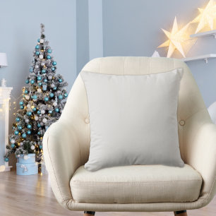 Chimney  Smoke Grey Modern Solid Basic coloured Cushion