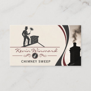Chimney Sweep Business Card