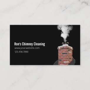 Chimney Sweep Cleaning & Repairs Business Card