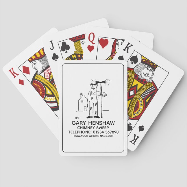 Chimney Sweep Playing Cards (Back)