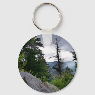 Chimney Tops great smoky mountains Key Ring