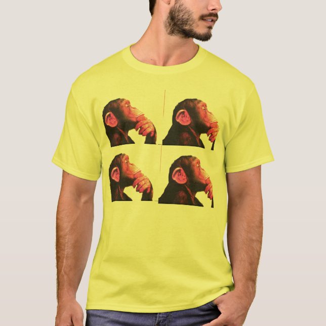 chimp, chimp, chimp, chimp T-Shirt (Front)