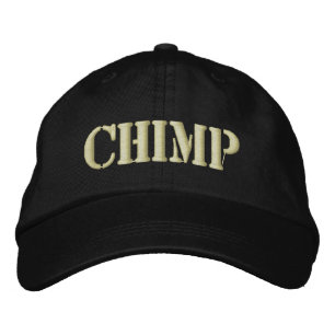 CHIMP EMBROIDERED HAT