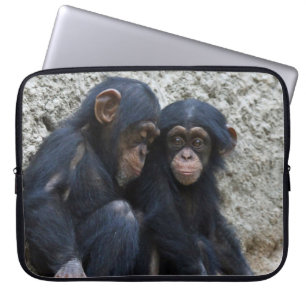 Chimpanzee 002 laptop sleeve