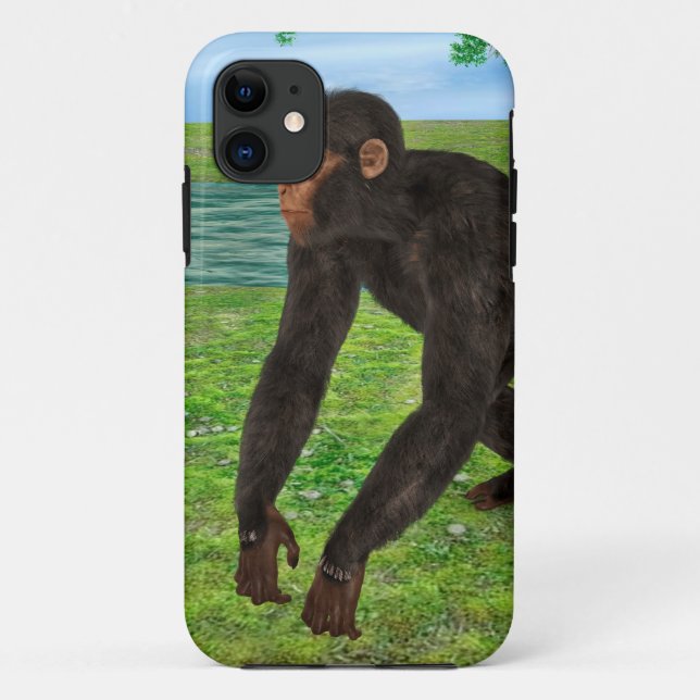 Chimpanzee Case-Mate iPhone Case (Back)