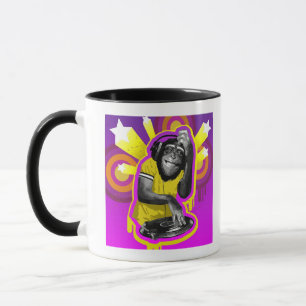 Chimpanzee DJ Mug