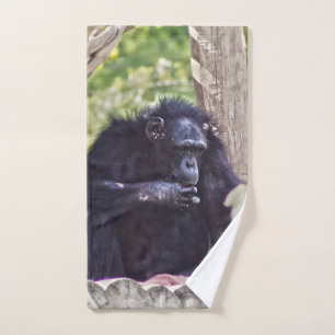 Chimpanzee Hand Towel