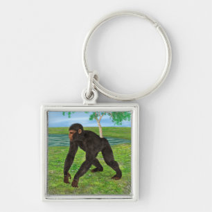 Chimpanzee Key Ring
