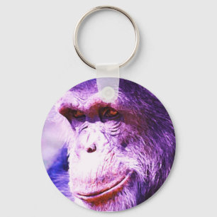 Chimpanzee Key Ring
