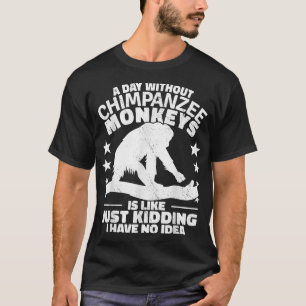 Chimpanzee monkey squad Primates chimpanzee vintag T-Shirt