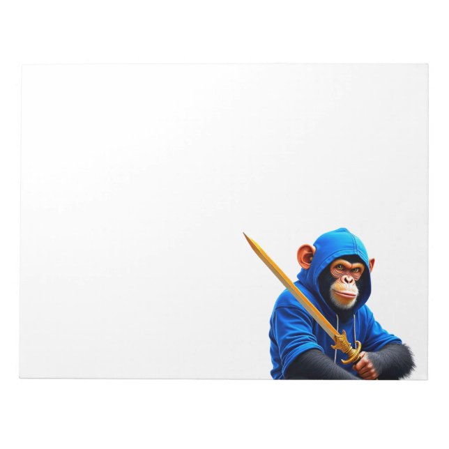 Chimpanzee Notepad (Front)