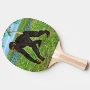 Chimpanzee Ping Pong Paddle