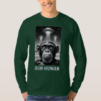 Chimpanzee Selfie UFO Fun Quirky Gift