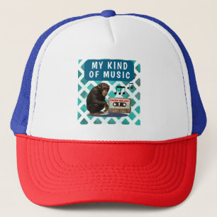 chimpanzee trucker hat