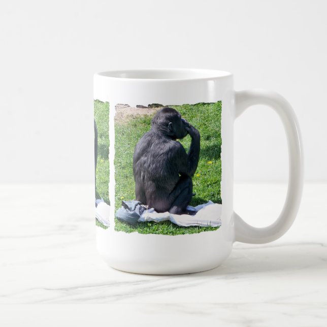 CHIMPANZEES COFFEE MUG (Right)