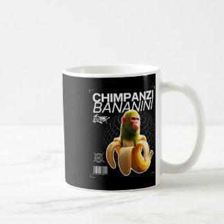 Chimpanzi Bananini Fun Character Art Coffee Mug
