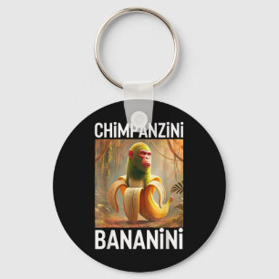 Chimpanzini Bananini - Italian Brainrot Meme  Key Ring