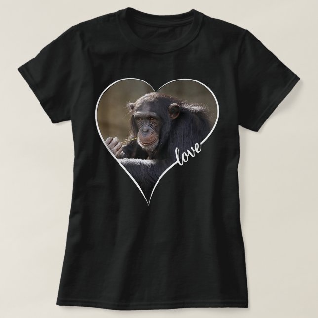 Chimps Chimpanzees Monkey Gifts T-Shirt (Design Front)