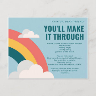 Chin Up Postcard
