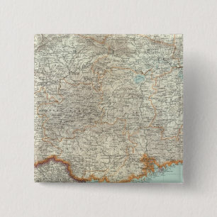 China 10 15 cm square badge