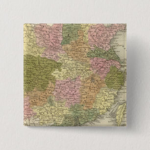 China 14 15 cm square badge