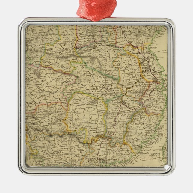 China 6 metal tree decoration (Front)
