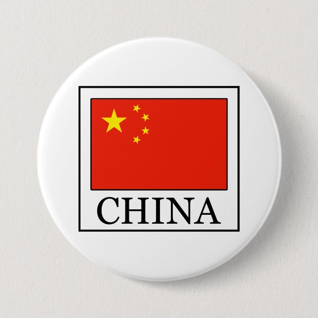 China 7.5 Cm Round Badge (Front)