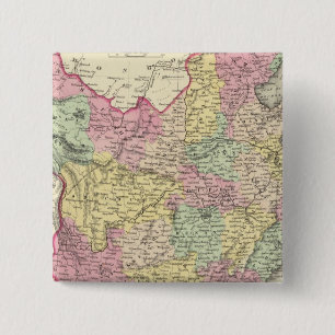 China 8 15 cm square badge