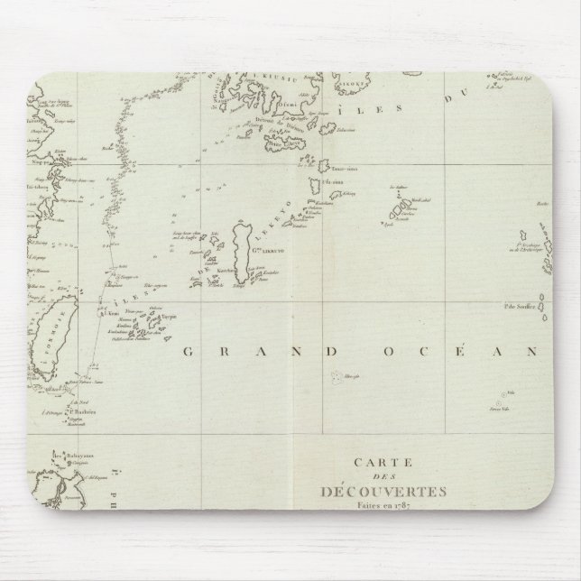 China and Asia Mouse Pad (Front)