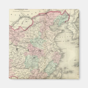 China and Japan 2 Magnet