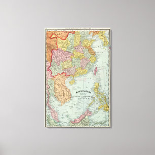 China and Malaysia Canvas Print