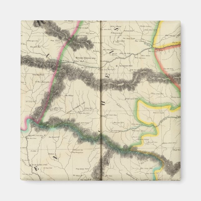 China, Asia 72 Magnet (Front)