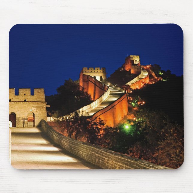 China, Badaling, Great Wall, view of Mouse Pad (Front)