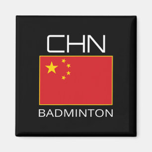 China Badminton Team Fan Gift Chinese Athlete Chn Magnet