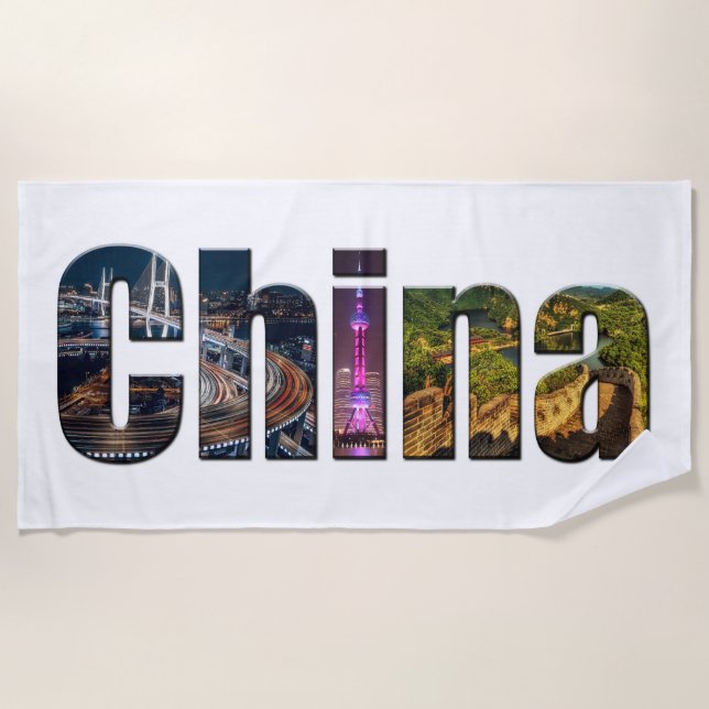 China Beach Towel (Front)
