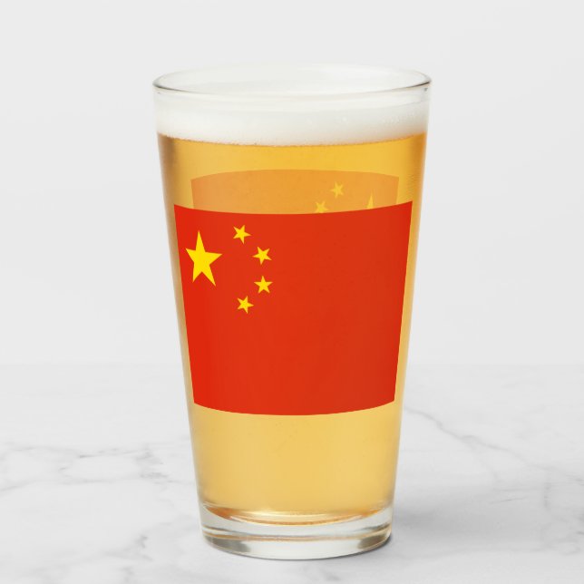 CHINA BEER GLASS (Front Filled)