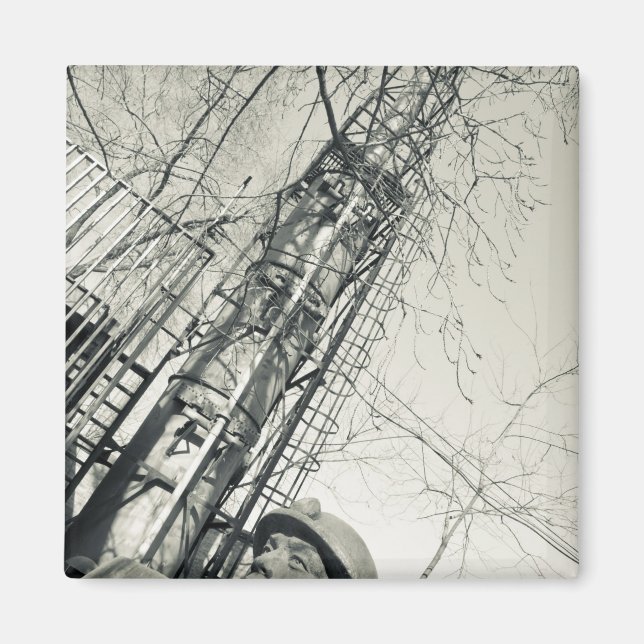 China, Beijing, Chaoyang District. Dashanzi 798 Magnet (Front)