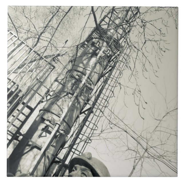 China, Beijing, Chaoyang District. Dashanzi 798 Tile (Front)