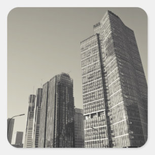 China, Beijing, Chaoyang District. Fortune Plaza Square Sticker
