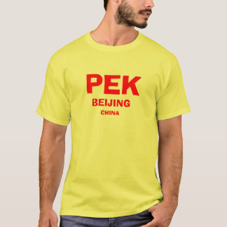 China - Beijing PEK International Airport Shirt
